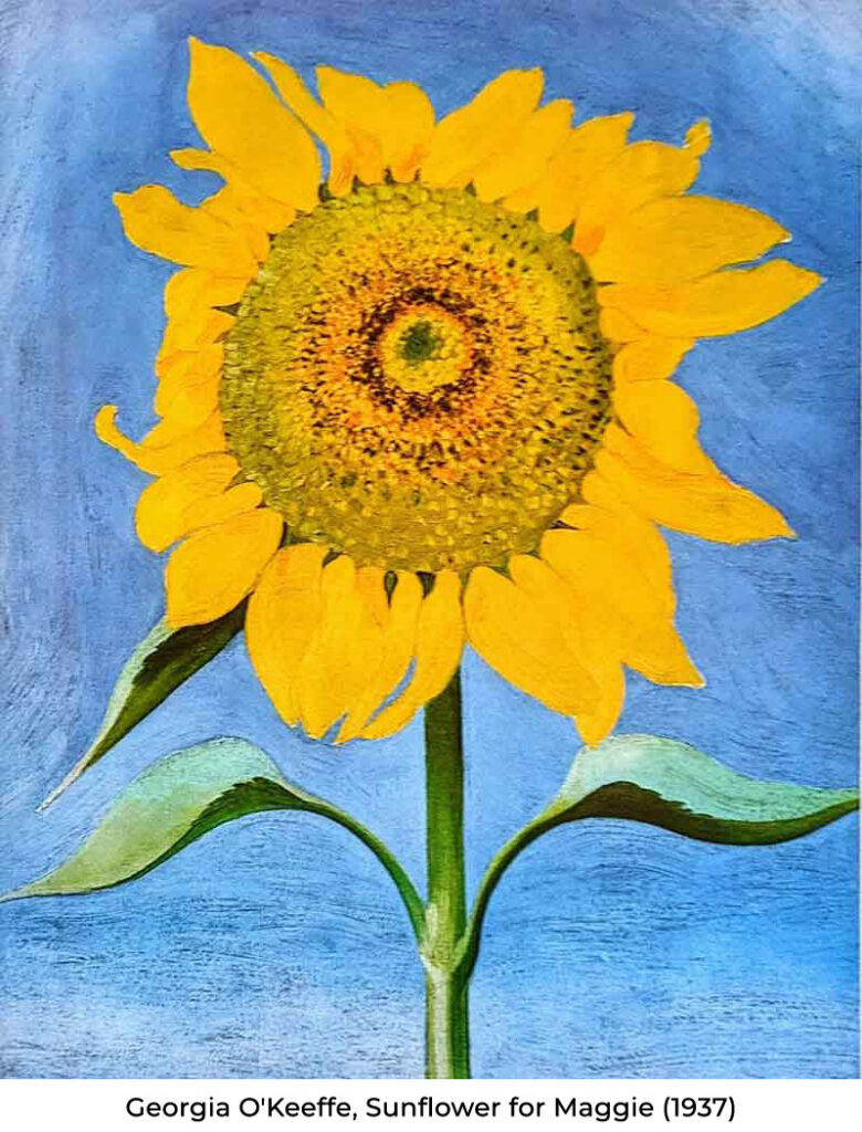 O'Keeffe Sunflower