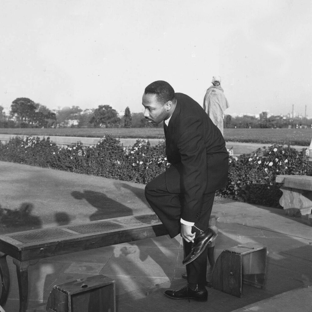 MLK in India